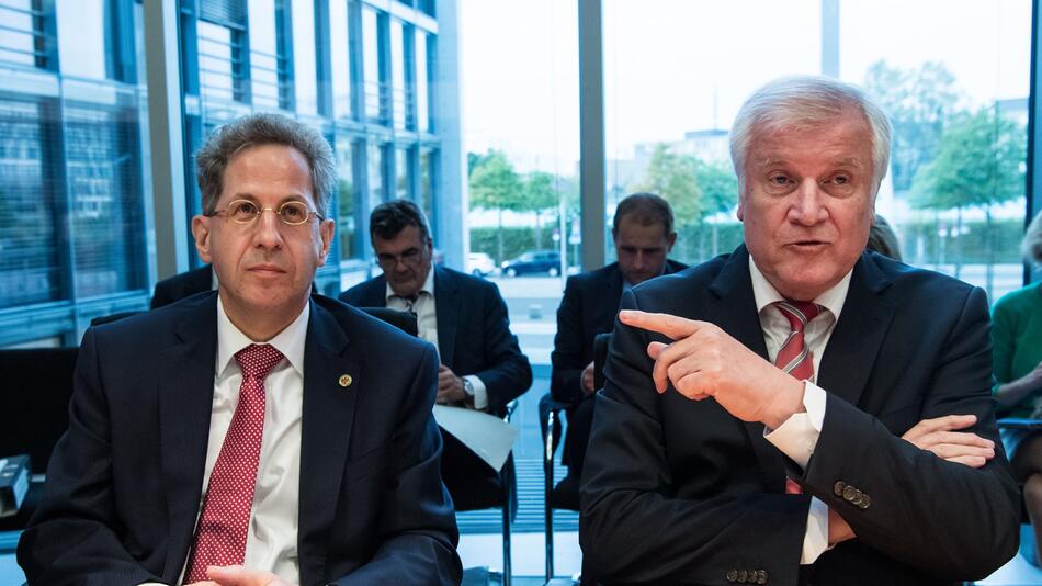 Hans-Georg Maaßen und Horst Seehofer