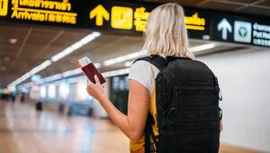 Frau Flughafen