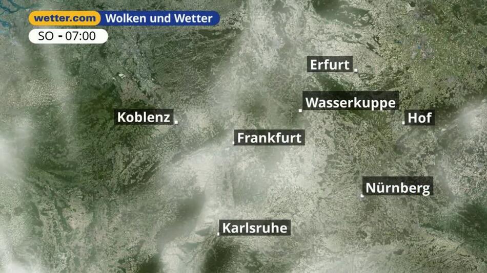 "Rhein-Main-Gebiet: Dein Wetter für Deine Region!"