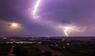 Gewitter über der Rheinebene
