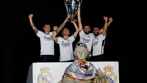 Empfang Real Madrids in Spanien
