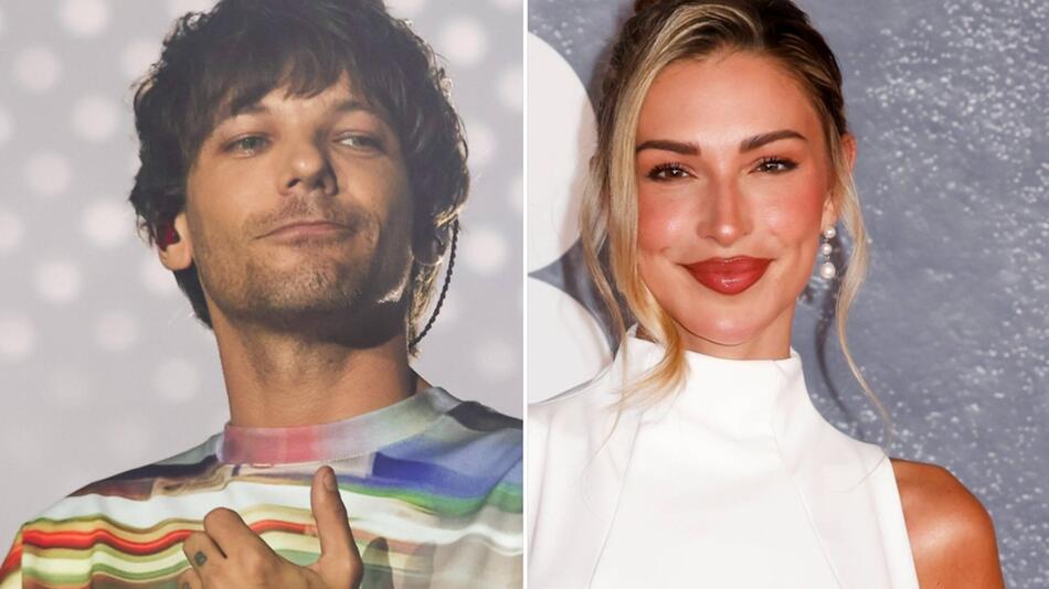 Louis Tomlinson neben Zara McDermott.