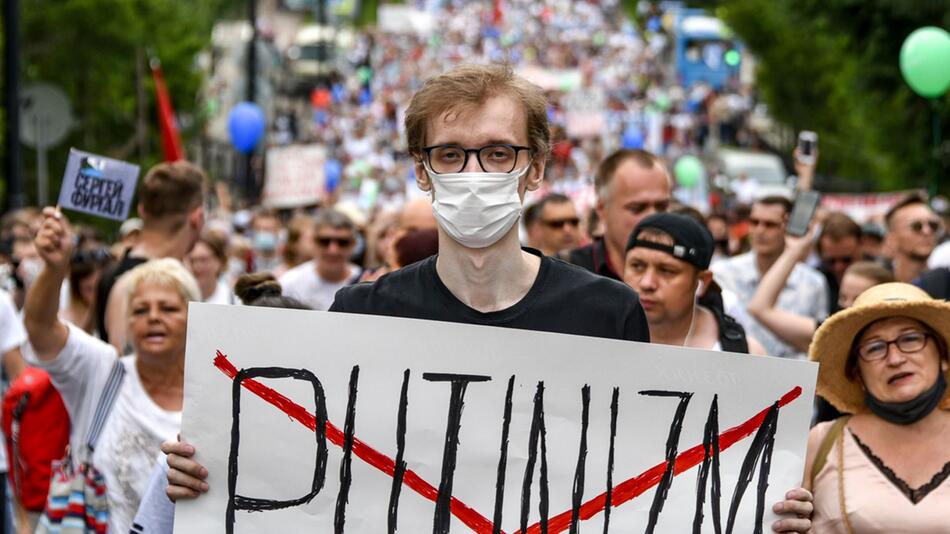 Proteste in Russland