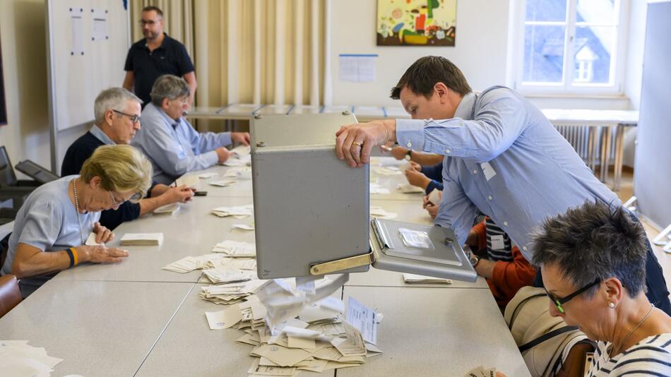 Parlamentswahl in der Schweiz