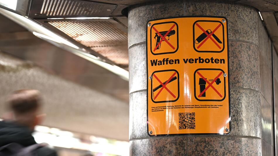 Waffenverbot an Bahnhöfen