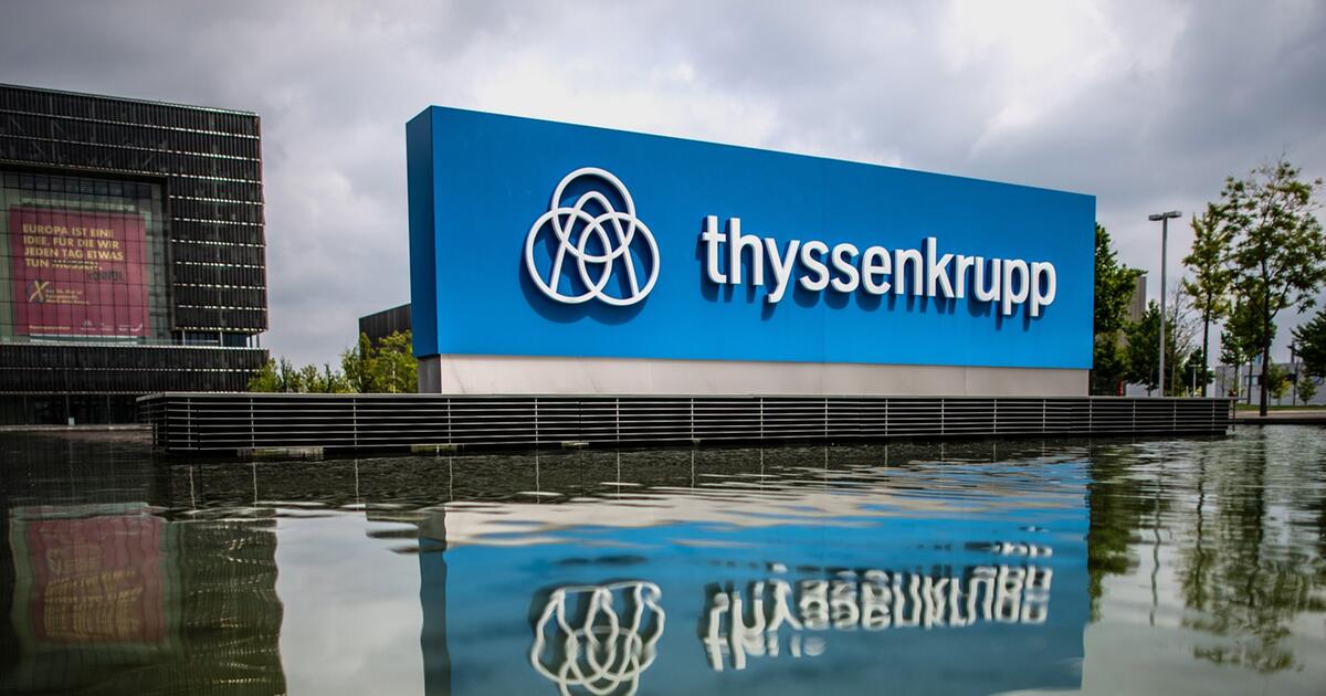 Industriekonzern Thyssenkrupp Steigt Aus Dax Ab Web De