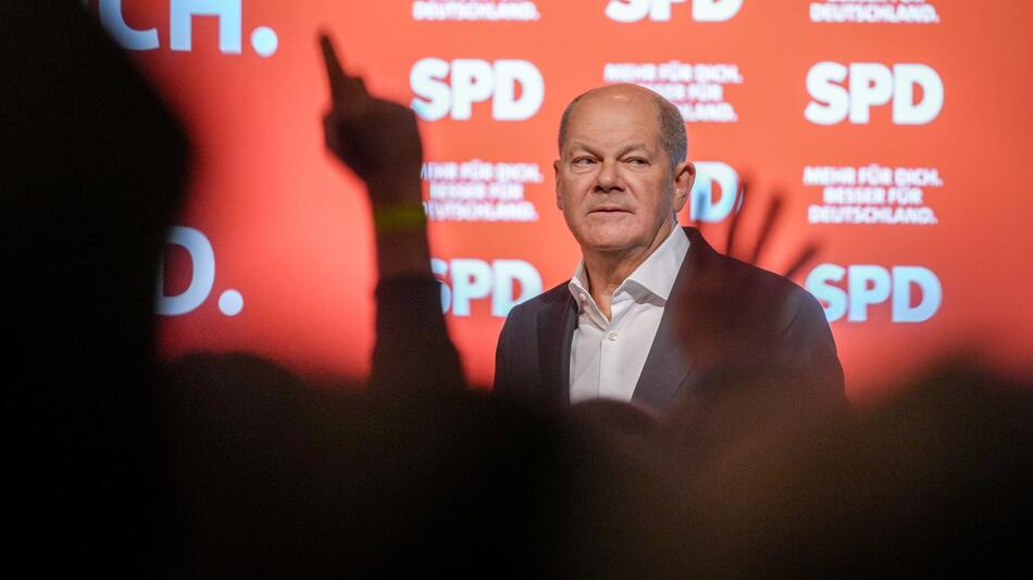 Scholz startet Wahlkampftour in Nordrhein-Westfalen