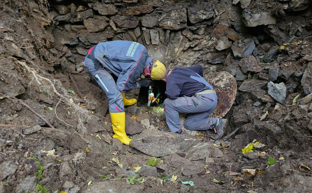 Mann in altem Bergwerk vermisst