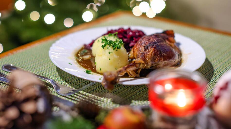 Weihnachten - Gänsebraten