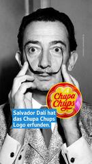 Salvador Dalí hat das Chupa Chups Logo erfunden