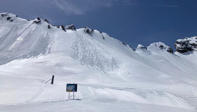 Zugspitze - Gefahr durch Lawinen