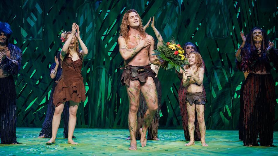 Alexander Klaws konnte erneut als "Tarzan" auf der Bühne überzeugen.