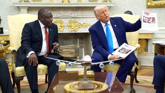 Südafrikas Präsident Ramaphosa in Washington