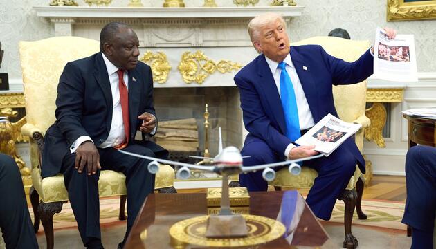 Südafrikas Präsident Ramaphosa in Washington