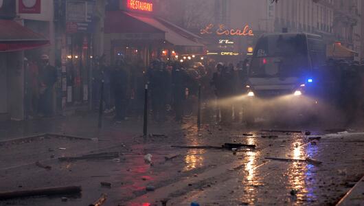 Proteste in Paris