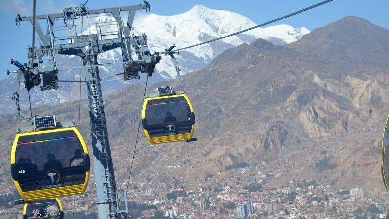 Seilbahn in La Paz