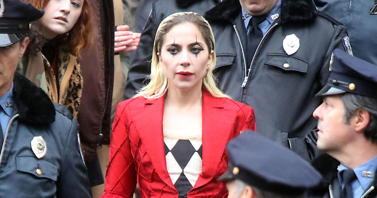 Erste Fotos Vom Joker Set Lady Gaga Zeigt Sich Als Harley Quinn