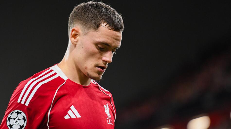 Florian Wirtz në ndeshjen e tij të parë të Ligës së Kampionëve për Liverpool.