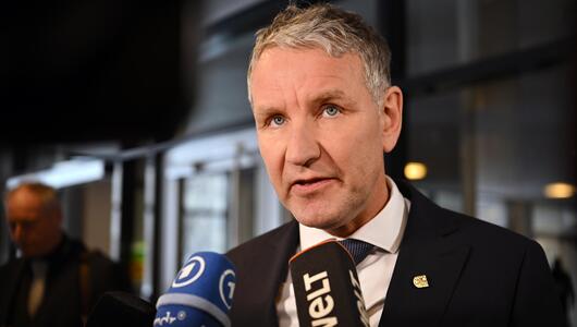 Björn Höcke (AfD), Vorsitzender der AfD-Fraktion im Thüringer Landtag
