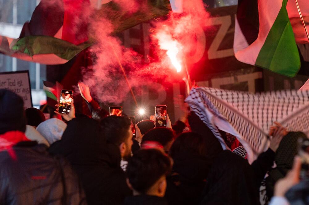 Propalästinensische Demonstration in Berlin