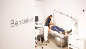 Ein Behandlungszimmer einer Hausarztpraxis