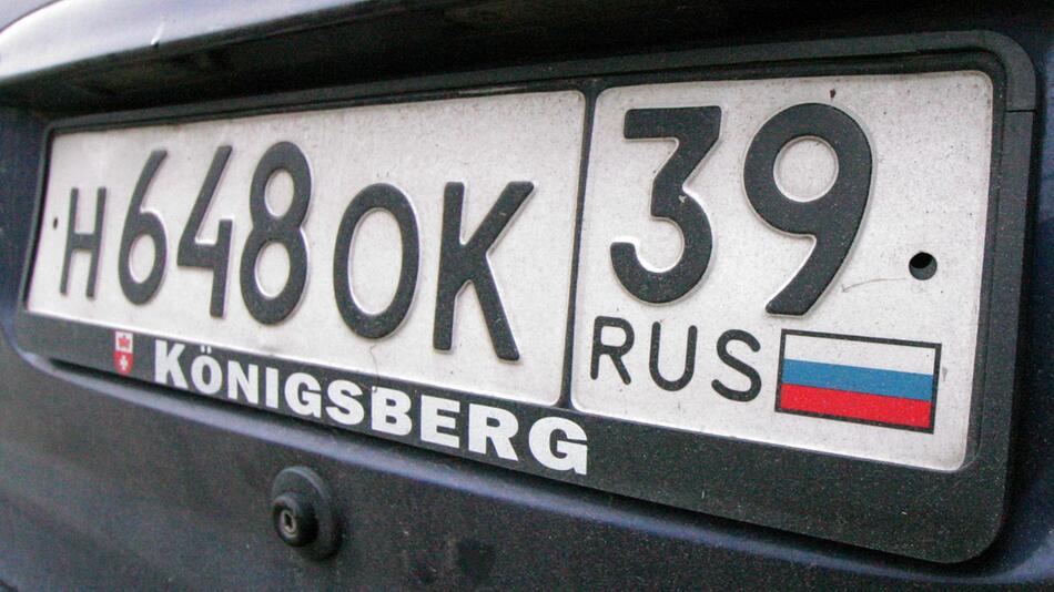 Russisches Autokennzeichen