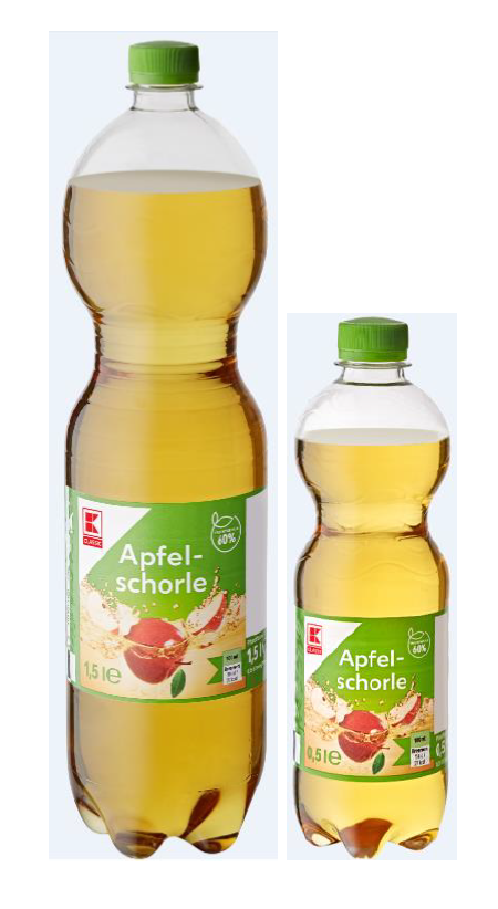 Apfelschorle von Refresco Deutschland GmbH