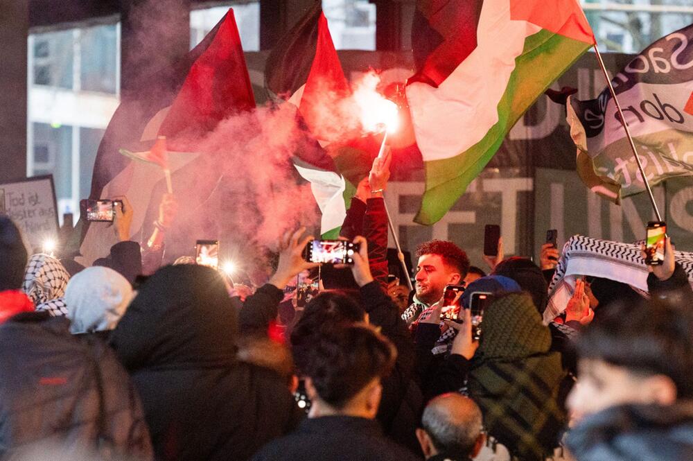 Propalästinensische Demonstration in Berlin