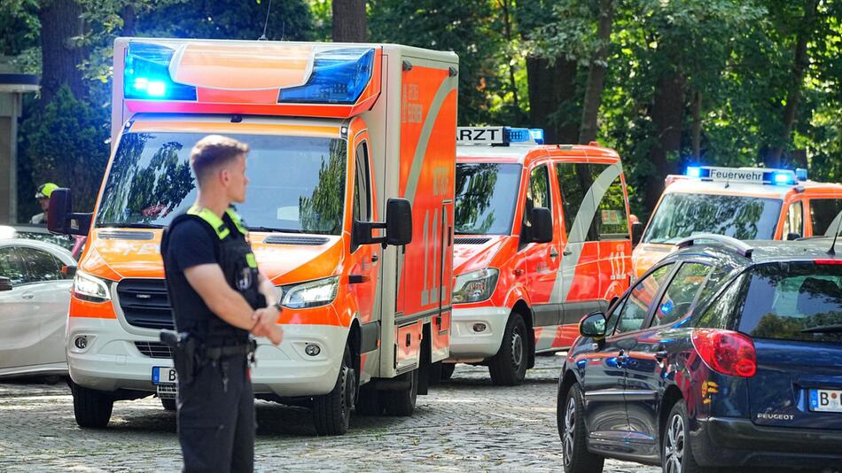 Polizeieinsatz in Berlin Wannsee