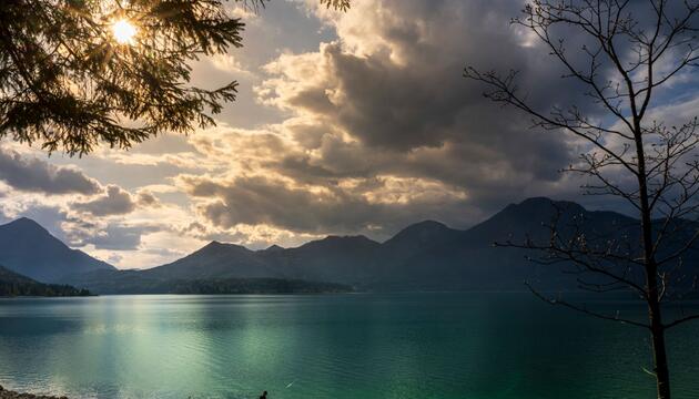Angler am Walchensee