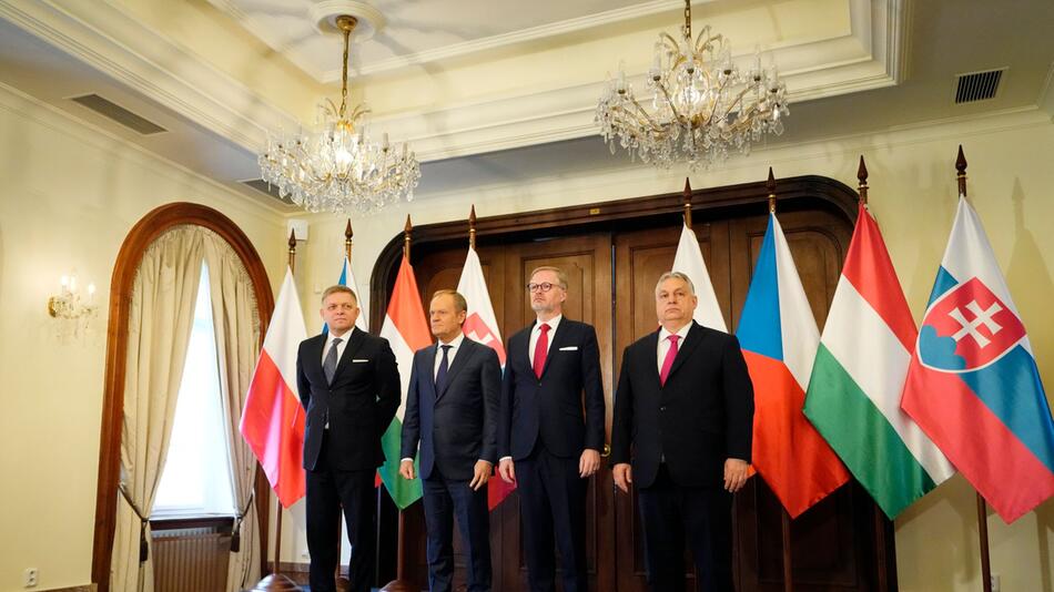 Treffen der Ministerpräsidenten der Visegrad-Gruppe