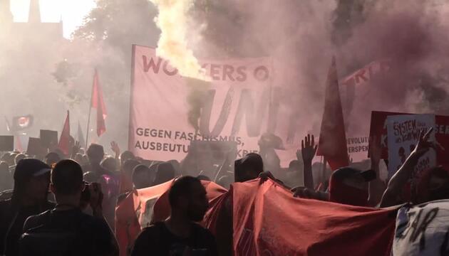 1. Mai in Hamburg und Berlin: Demos bleiben friedlich