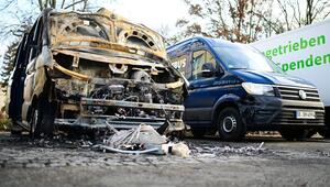 Ausgebrannter Kältebus in Berlin