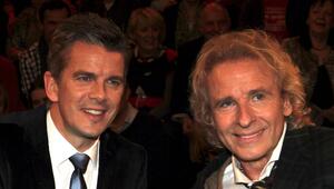 Markus Lanz (l.) übernahm einst die legendäre ZDF-Show "Wetten, dass..?" von Thomas Gottschalk ...