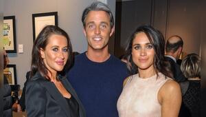 Herzogin Meghan (r.) mit Jessica und Ben Mulroney bei einem Event.
