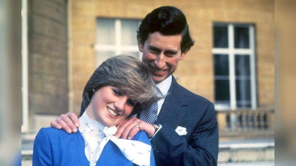 Der heutige König Charles mit Prinzessin Diana im Jahr 1981.