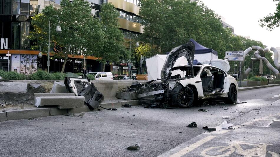 Unfall in Berlin Charlottenburg