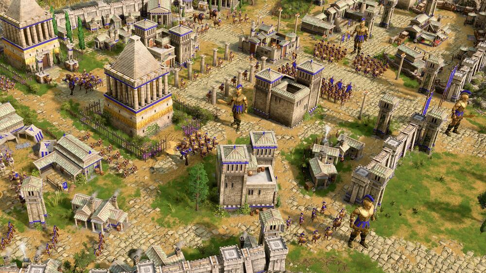 Screenshot vom Spiel "Age of Mythology: Retold"