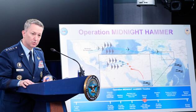 Nahostkonflikt - Pressekonferenz der US-Militärführung