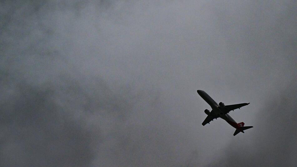 Regen am Flughafen