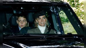 Nicht nur Prinzessin Kate, hier an der Seite ihres Sohnes George, zeigte sich vor den Kameras ...