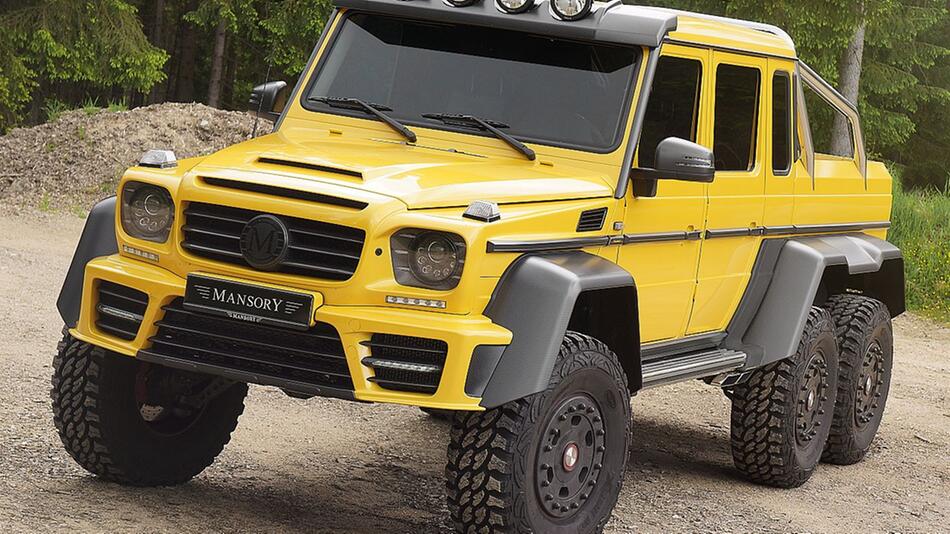 Mercedes G 63 AMG 6x6 von Mansory