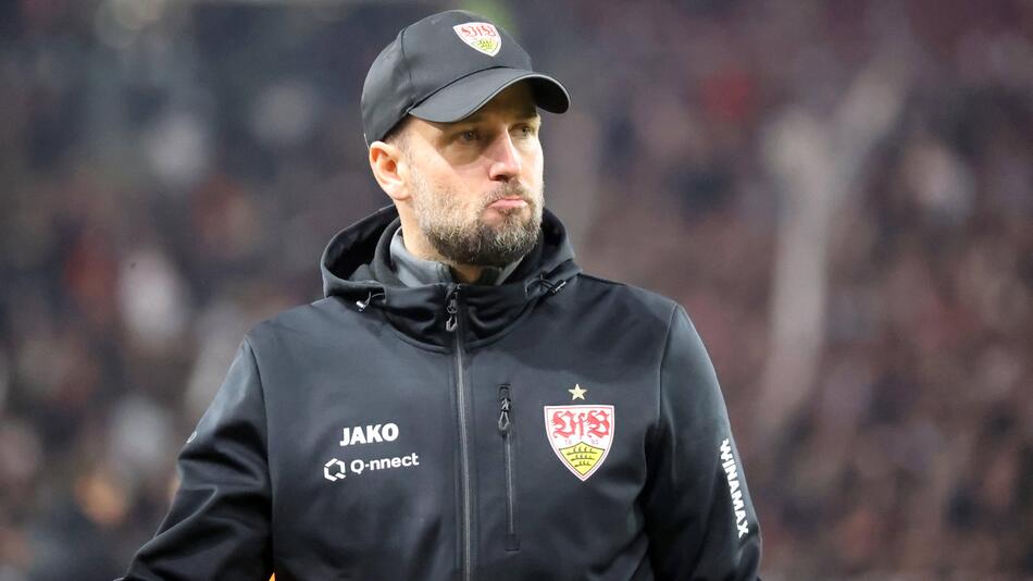 Sebastian Hoeneß, Trainer des VfB Stuttgart.