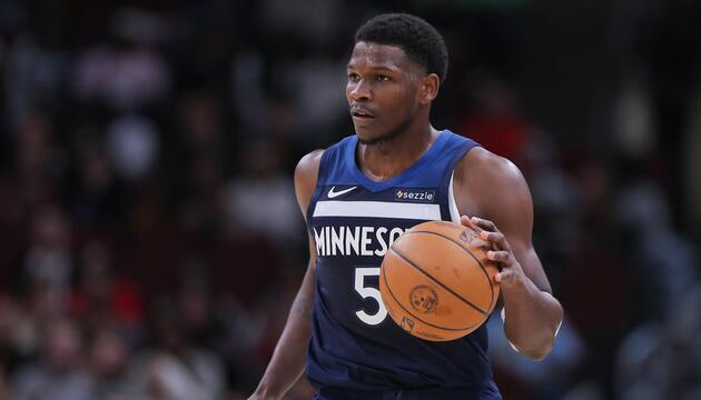 Anthony Edwards von den Minnesota Timberwolves