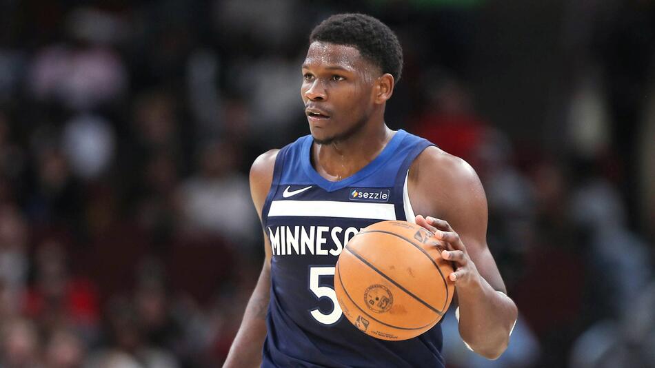 Anthony Edwards von den Minnesota Timberwolves