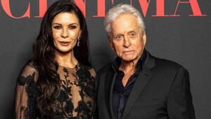 Michael Douglas und Ehefrau Catherine Zeta-Jones Ende vergangenen Jahres bei einem Event.