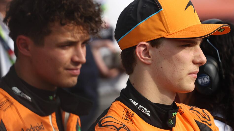 Lando Norris, Oscar Piastri, McLaren, Formel 1