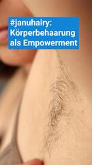 #januhairy: Warum Frauen weltweit im Januar den Rasierer weglegen