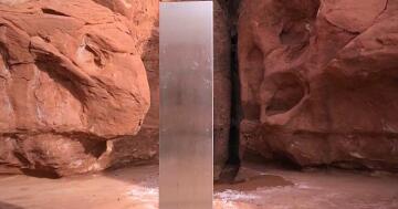 Mysteriöser Metall-Monolith in der Wüste von Utah entdeckt