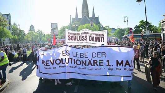 Demonstrationen zum 1. Mai - Berlin